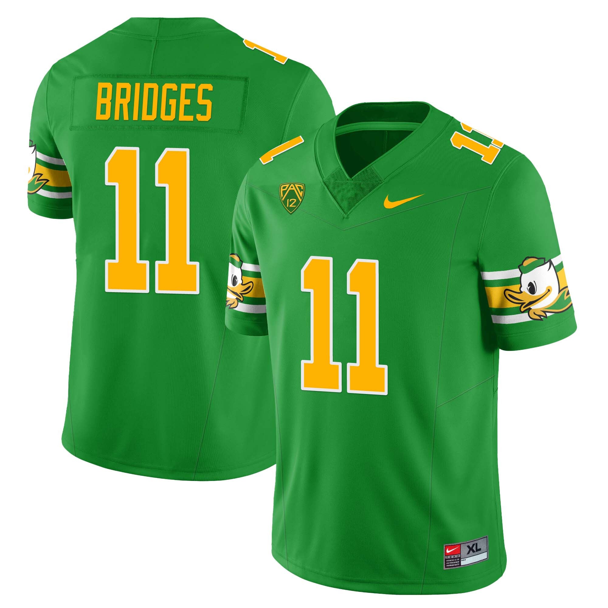 Youth’s Oregon Ducks ‘Mighty Oregon’ Throwback Football Jersey – All Stitched