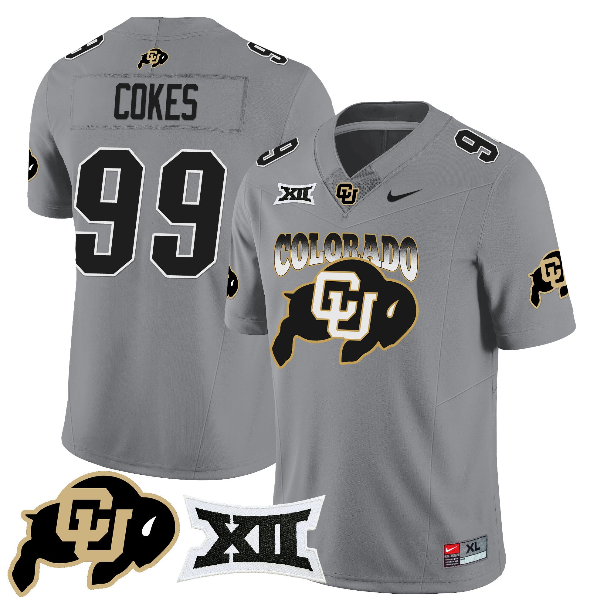 Men's Colorado Buffaloes 2024 Vapor Limited Jersey N2 - All Stitched
