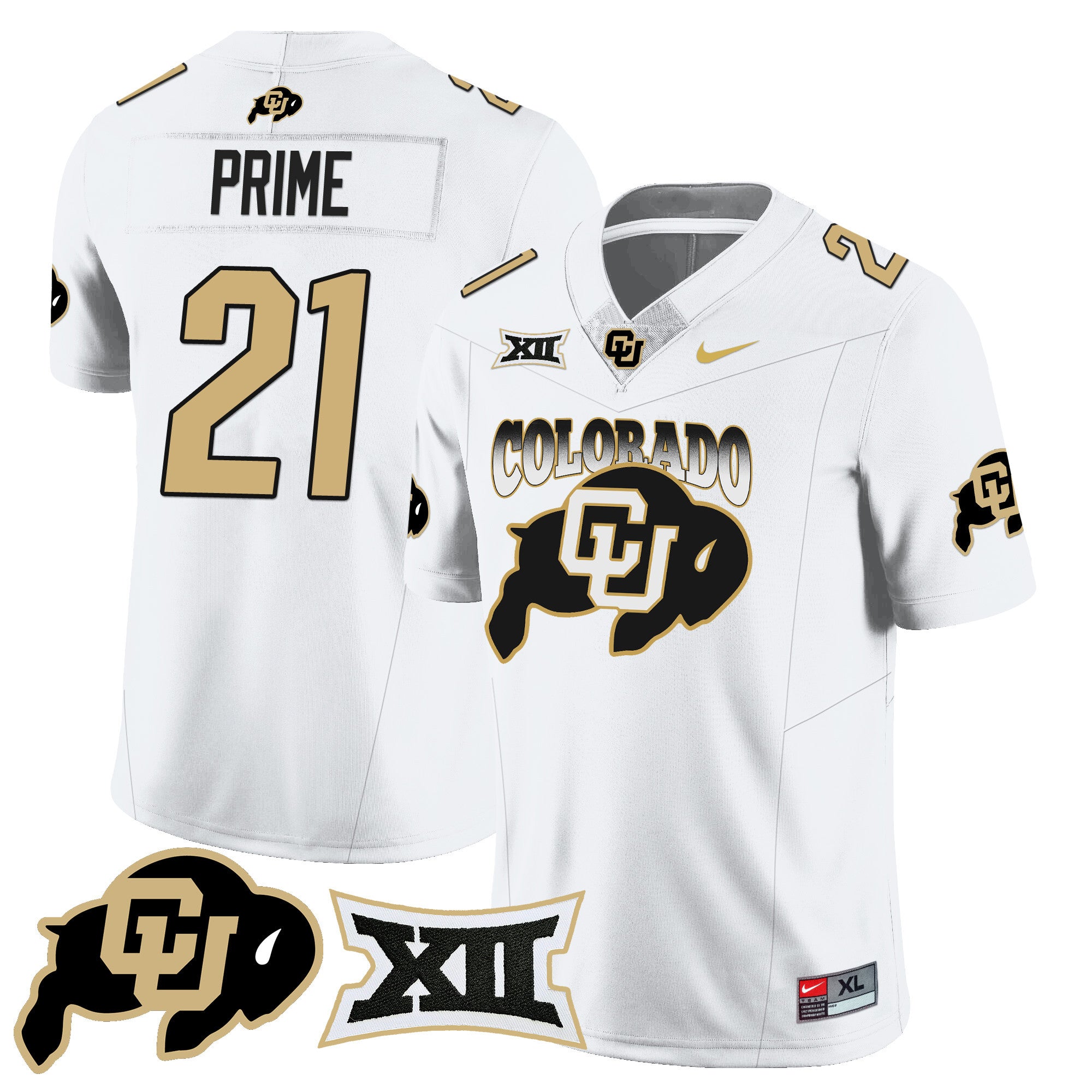 Men's Colorado Buffaloes 2024 Vapor Limited Jersey N2 - All Stitched