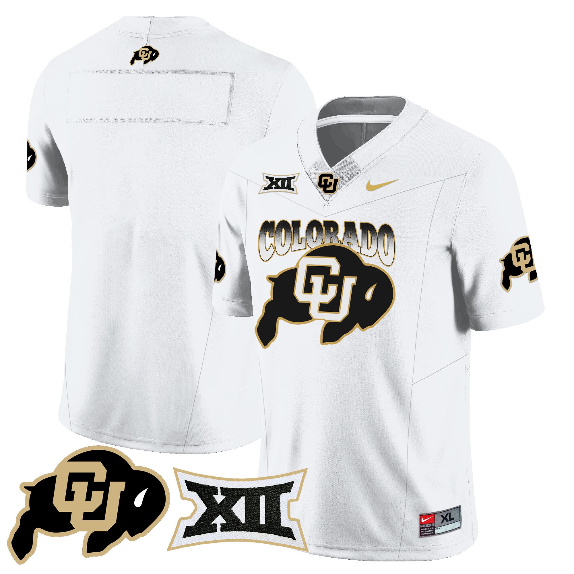 Men's Colorado Buffaloes 2024 Vapor Limited Jersey N2 - All Stitched