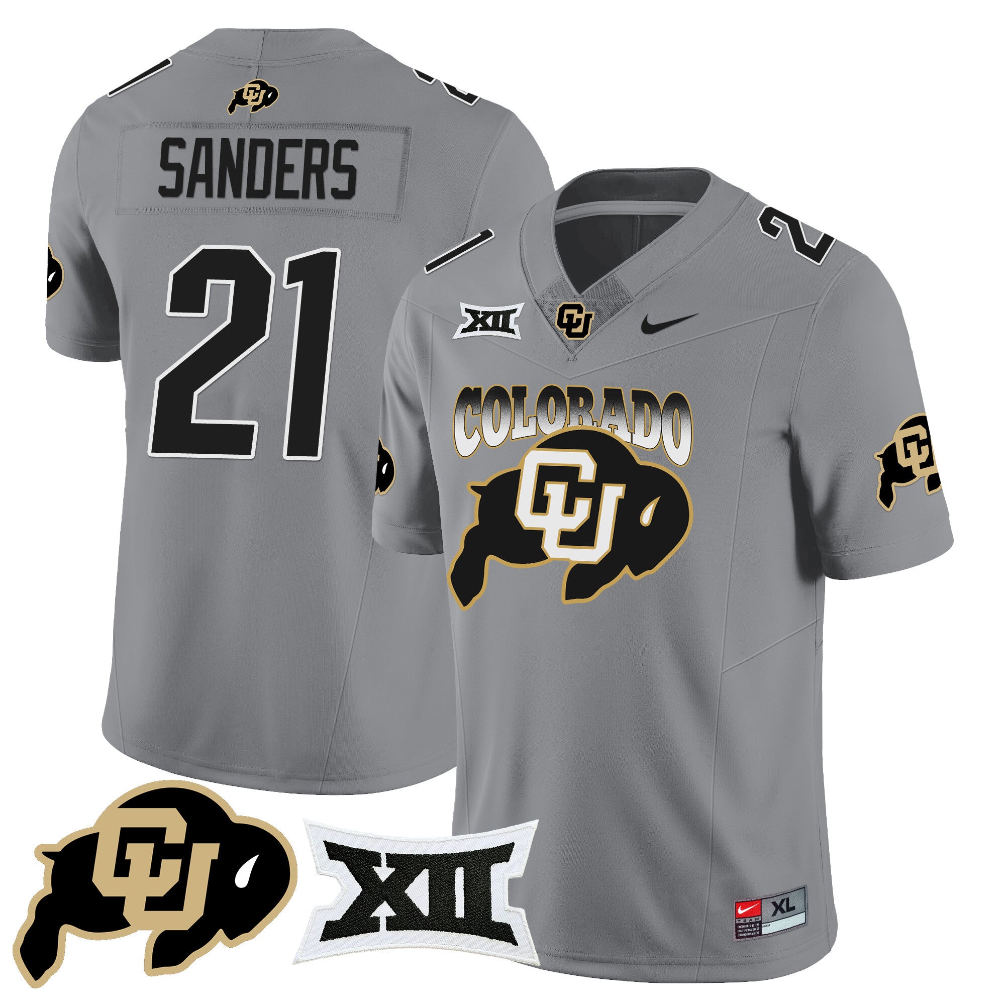 Men's Colorado Buffaloes 2024 Vapor Limited Jersey N2 - All Stitched