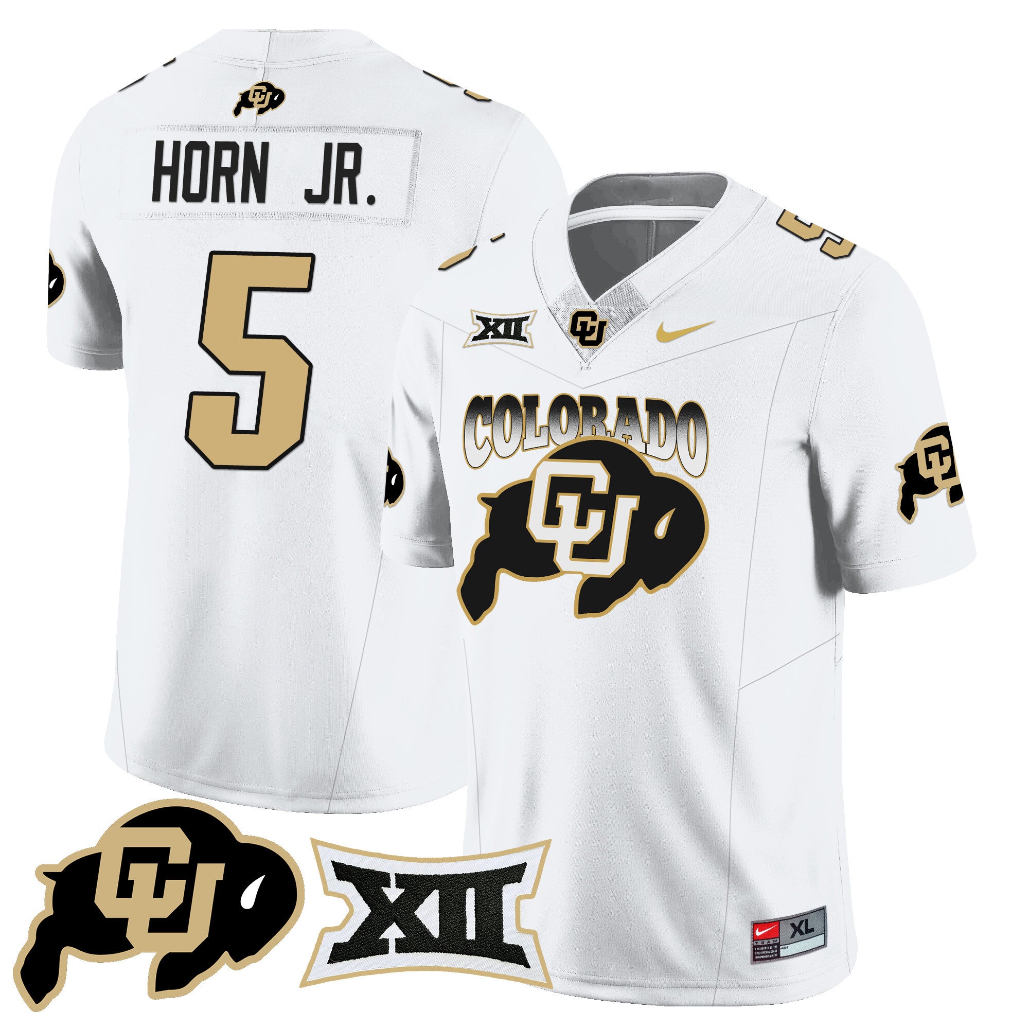 Men's Colorado Buffaloes 2024 Vapor Limited Jersey N2 - All Stitched