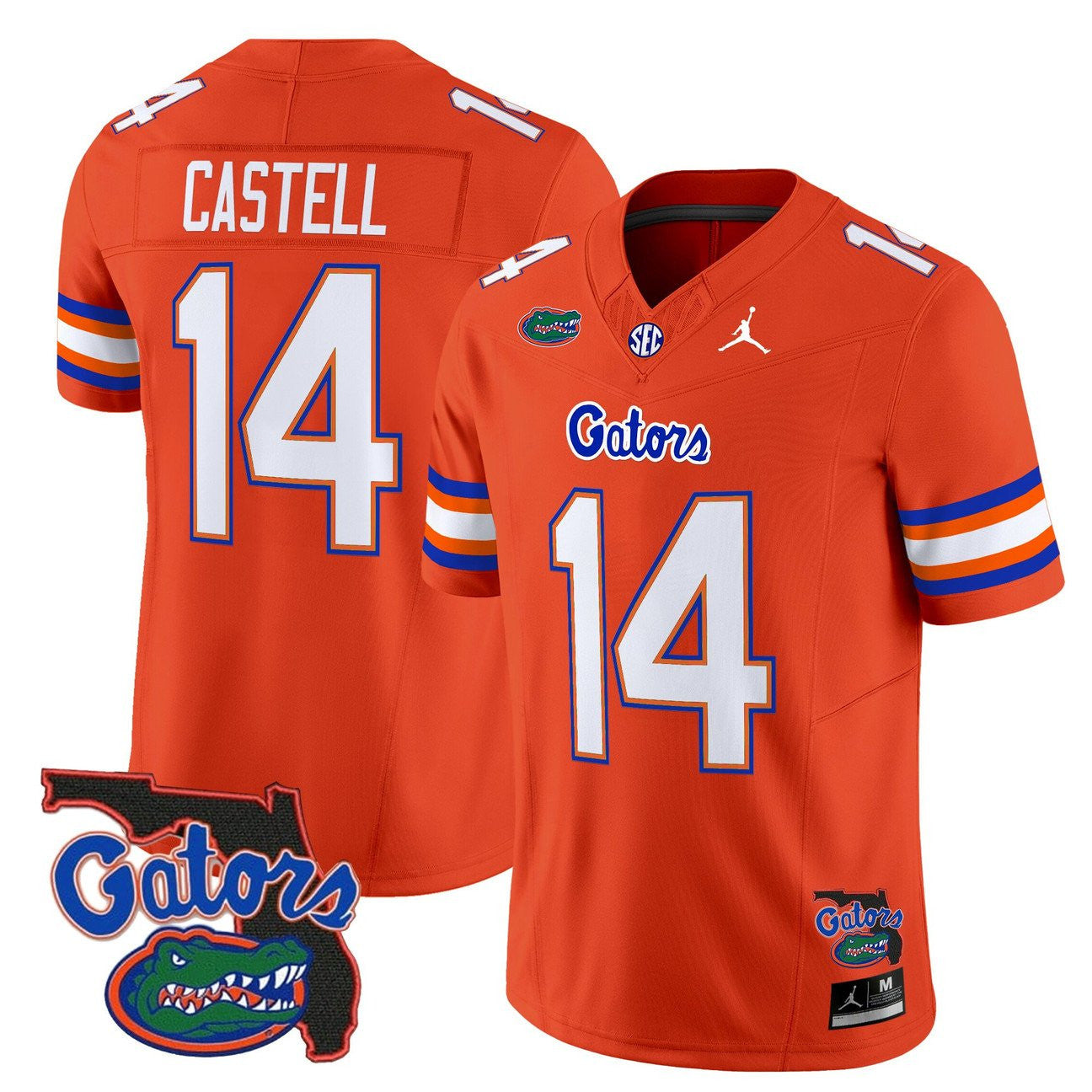 Men's Florida Gators 2025 Florida Patch Vapor Limited Jersey - All Stitched