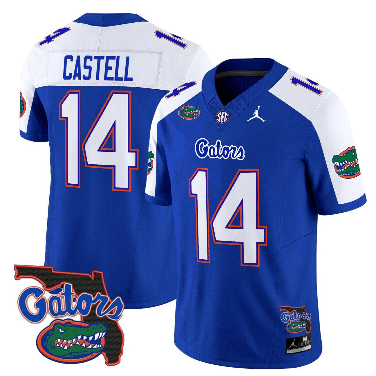 Men's Florida Gators 2025 Florida Patch Vapor Limited Jersey - All Stitched