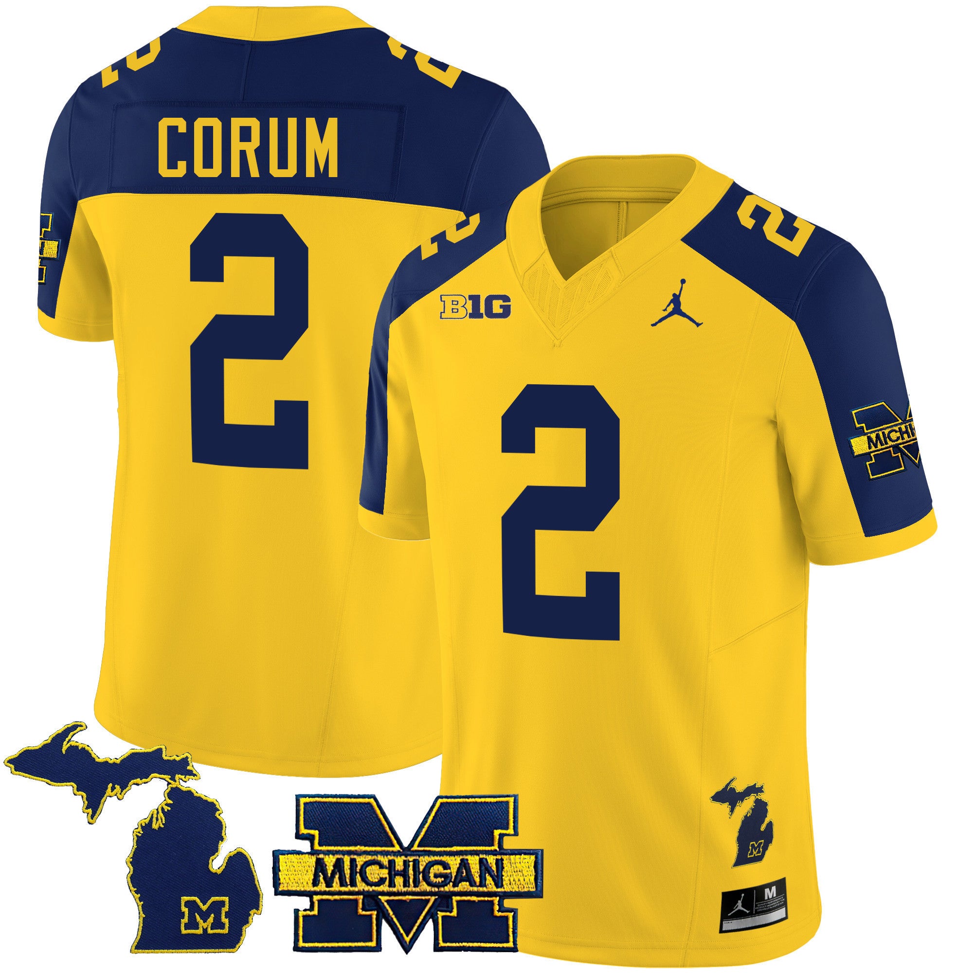 Men's Michigan Wolverines 2024 Special Jersey - All Stitched