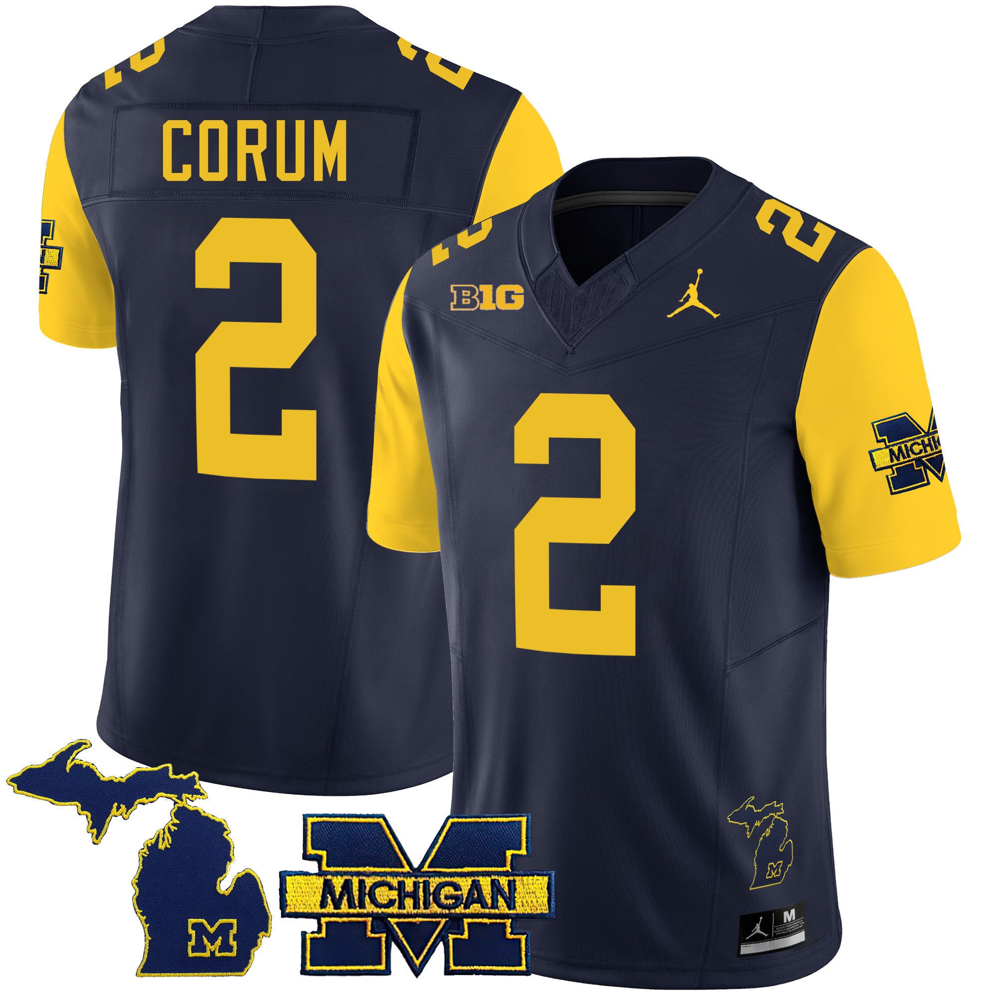Men's Michigan Wolverines 2024 Special Jersey - All Stitched