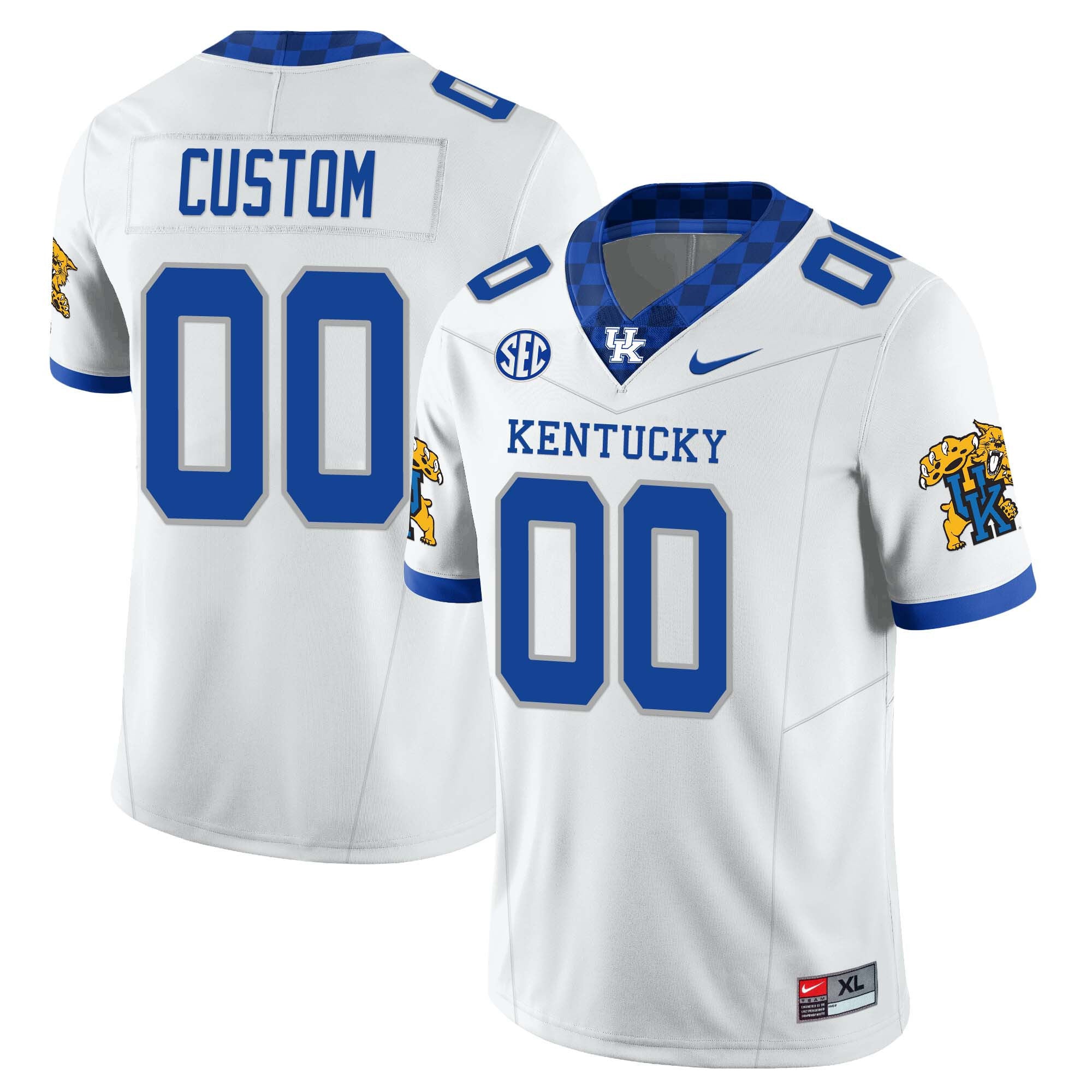 Men's Kentucky Wildcats Football Limited Custom Jersey – Wildcats Logo