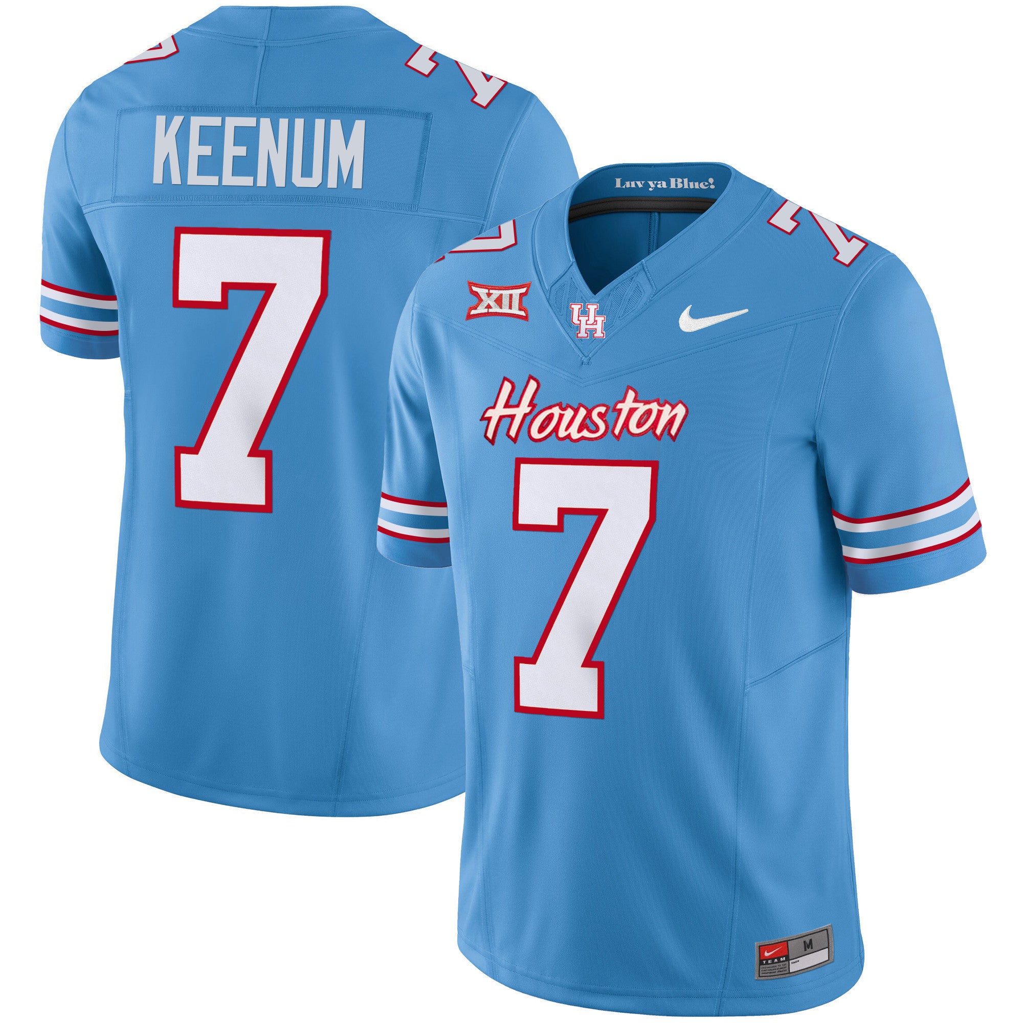 Men's Houston Cougars 2023 Oilers Inspired Vapor Jersey V4 - All Stitched