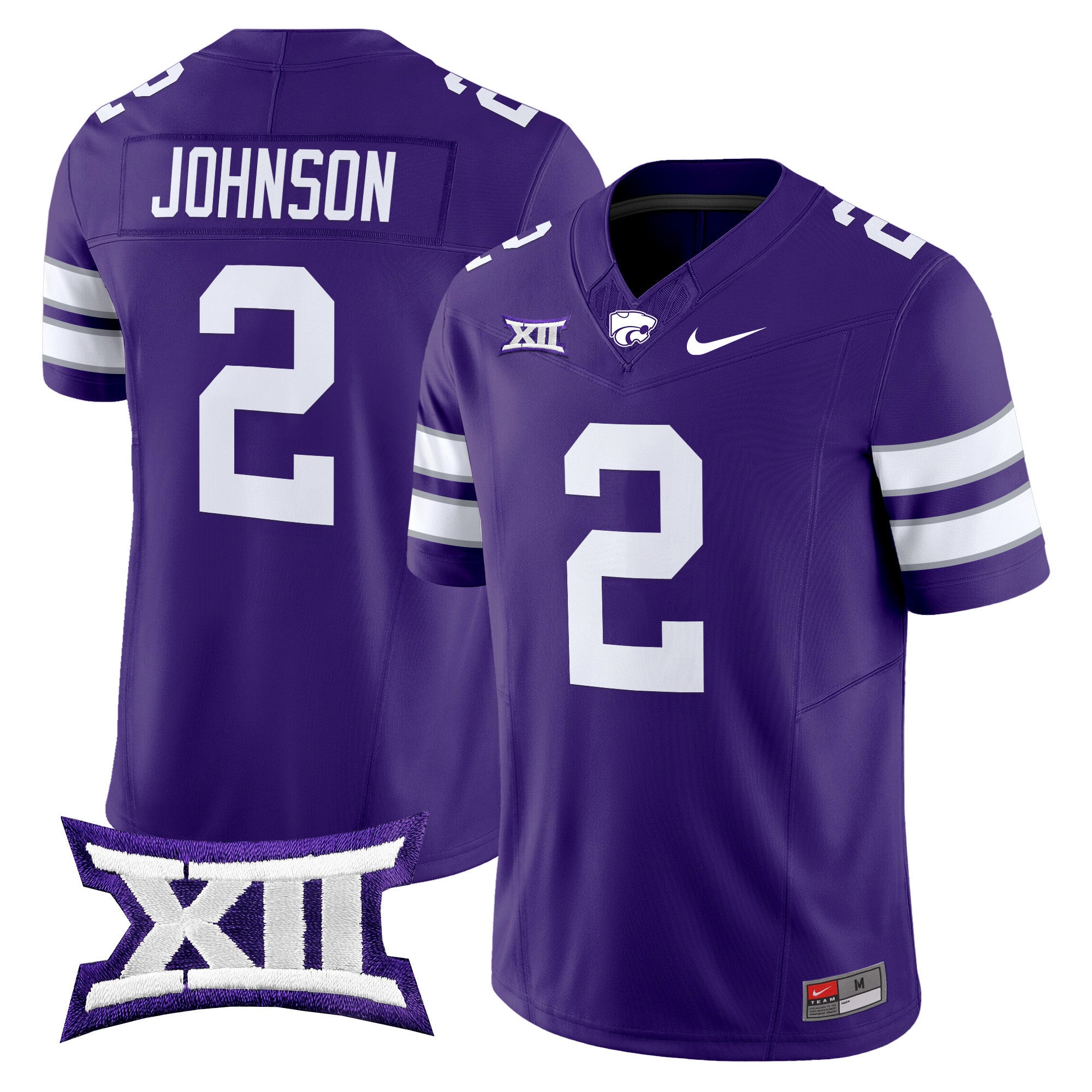 Men's Kansas State Wildcats 2025 Vapor Limited Jersey - All Stitched