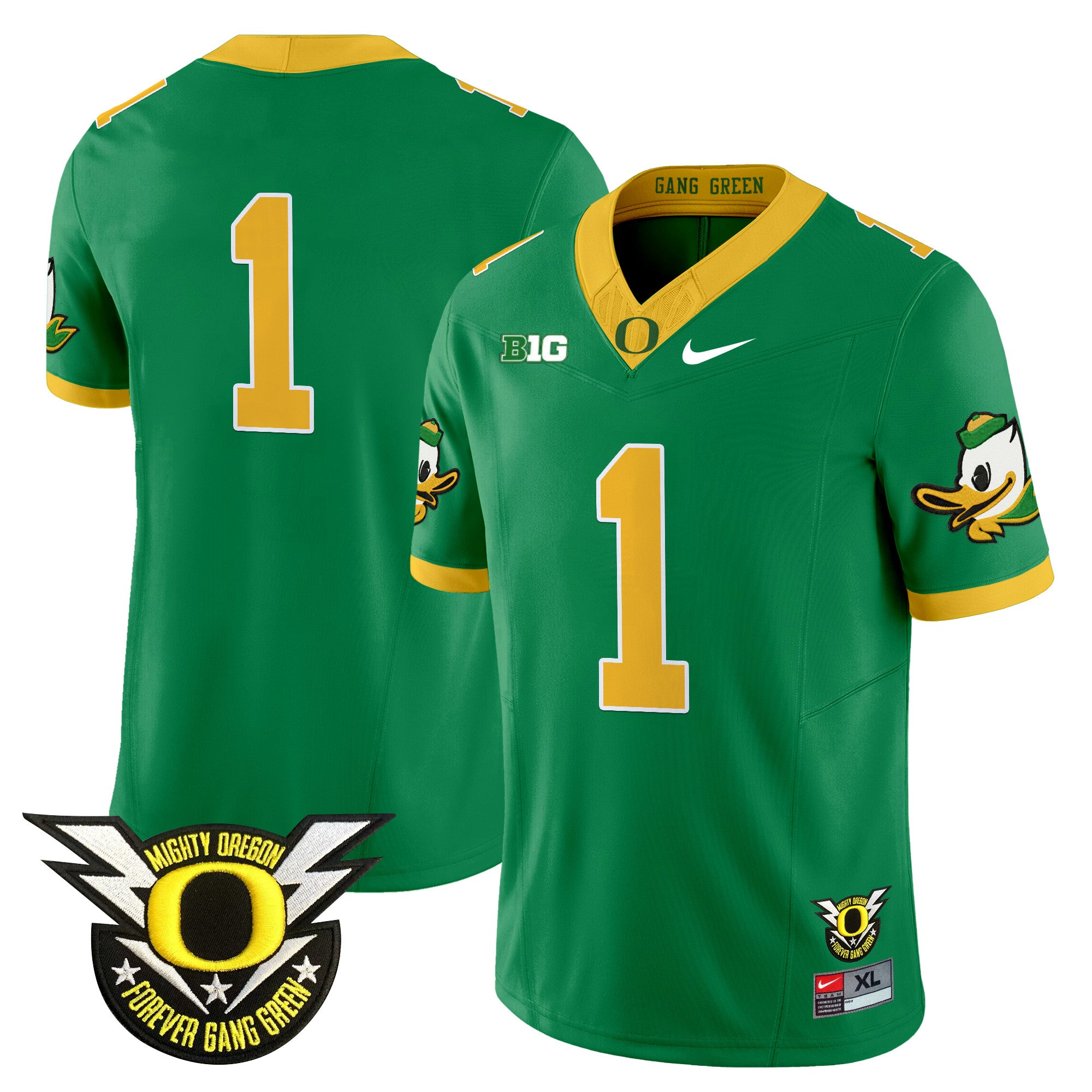 Men's Oregon Ducks 2025 Vapor Limited Jersey V2 - All Stitched
