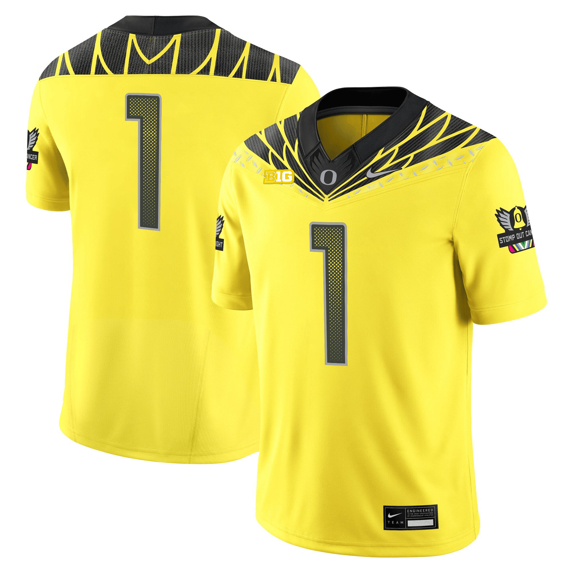 Men's Oregon Ducks 2025 Vapor Limited Jersey V2 - All Stitched