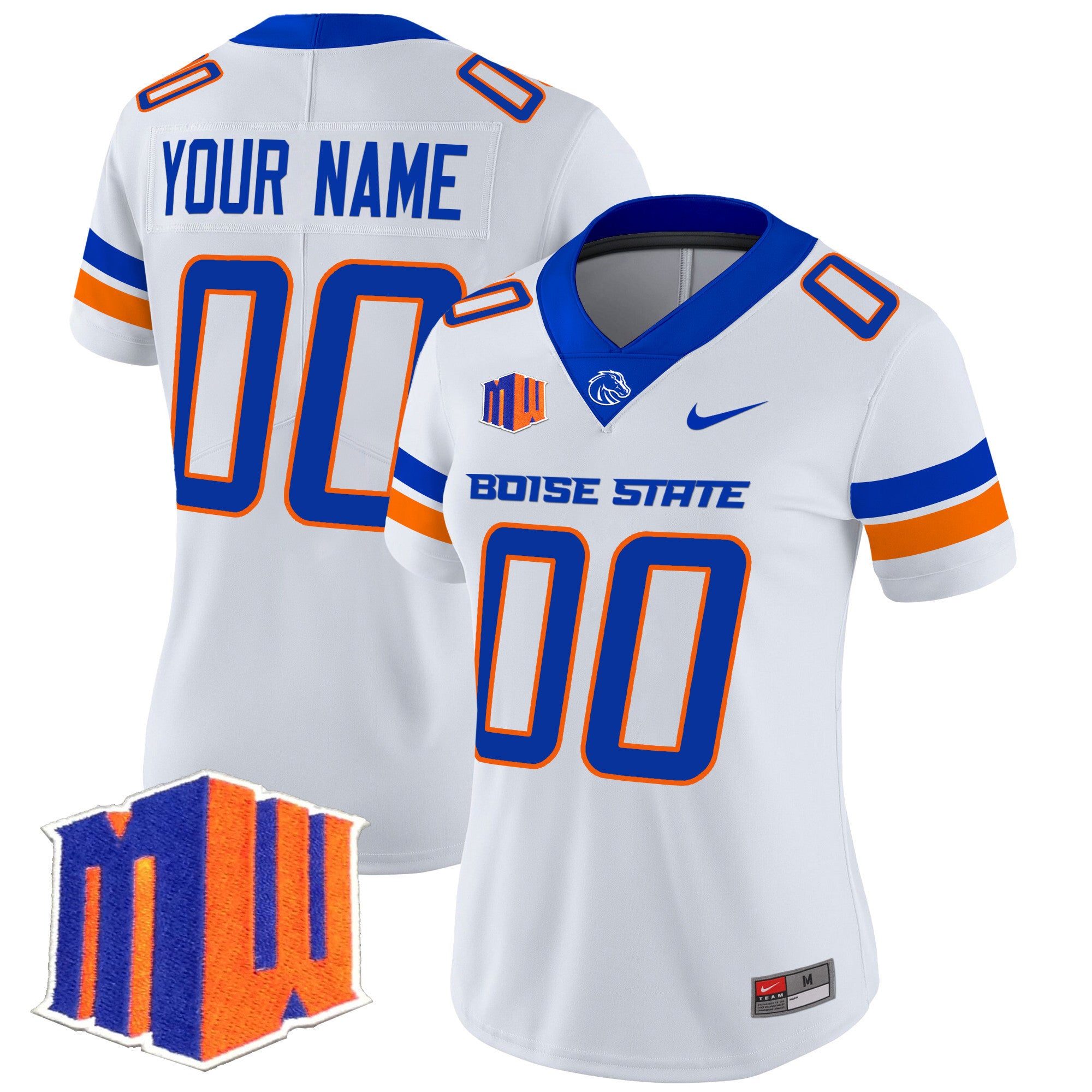Boise State Broncos 2025 Vapor Limited Custom Jersey - All Stitched