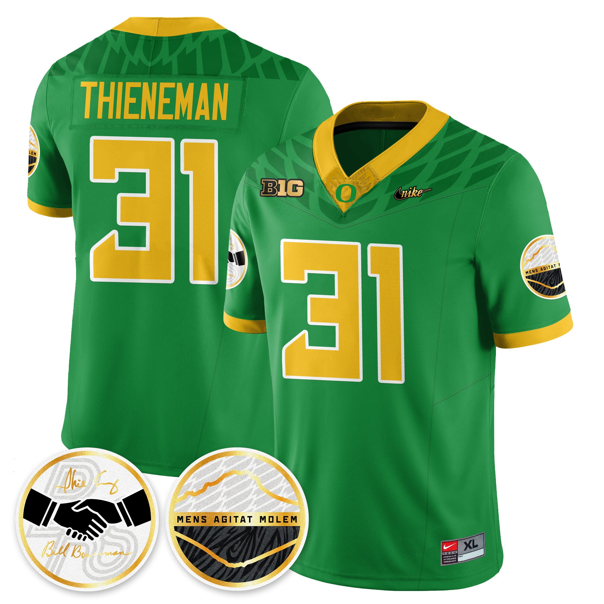Men's Oregon Ducks 2025 "Shoe Duck" Jersey - All Stitched