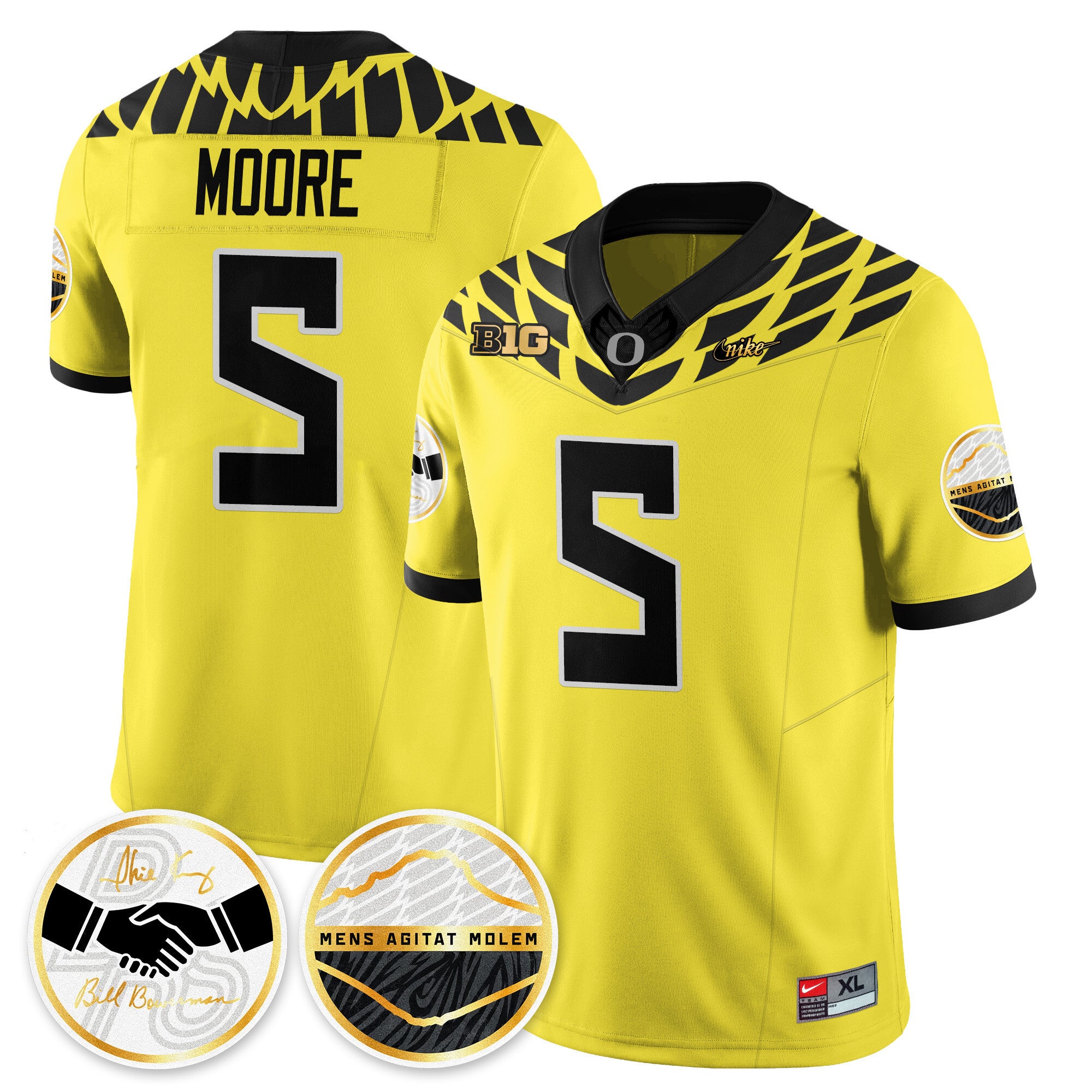 Men's Oregon Ducks 2025 "Shoe Duck" Jersey - All Stitched