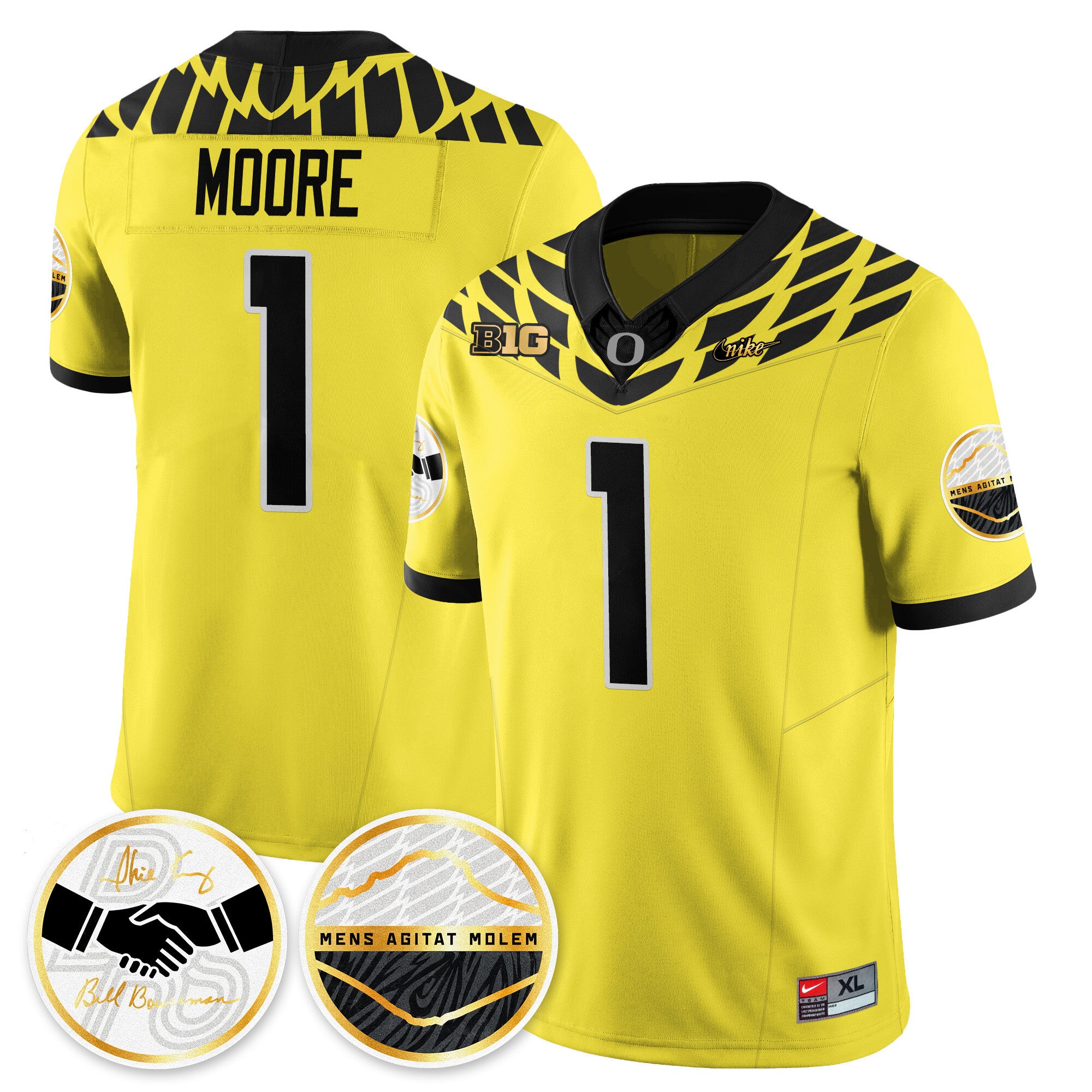 Men's Oregon Ducks 2025 "Shoe Duck" Jersey - All Stitched