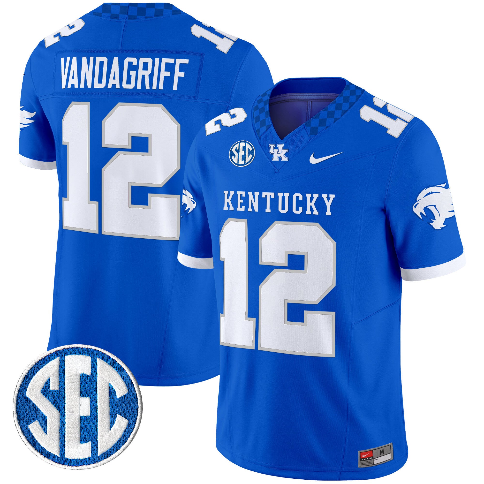 Men's Kentucky Wildcats 2024 Vapor Limited Jersey - All Stitched