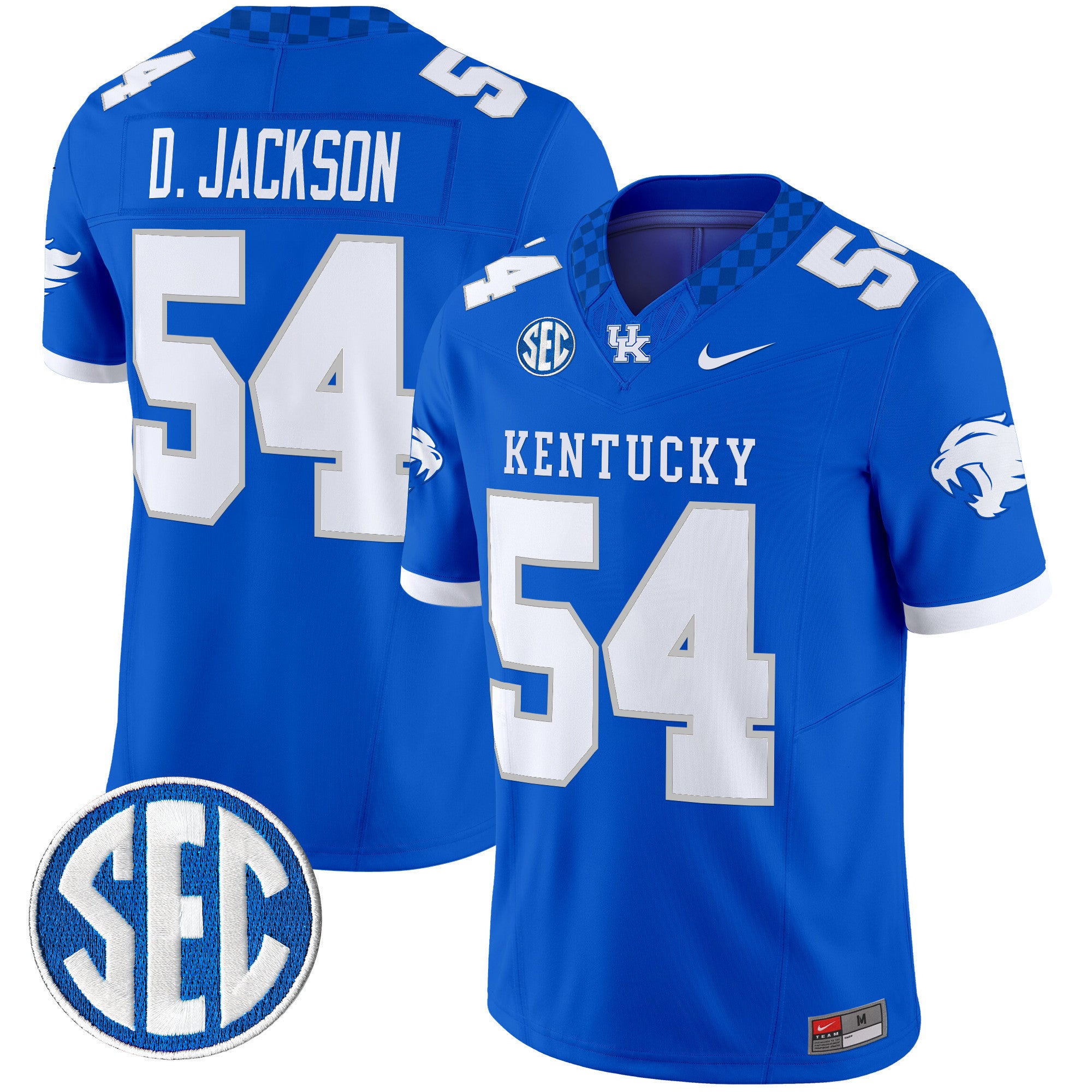 Men's Kentucky Wildcats 2024 Vapor Limited Jersey - All Stitched