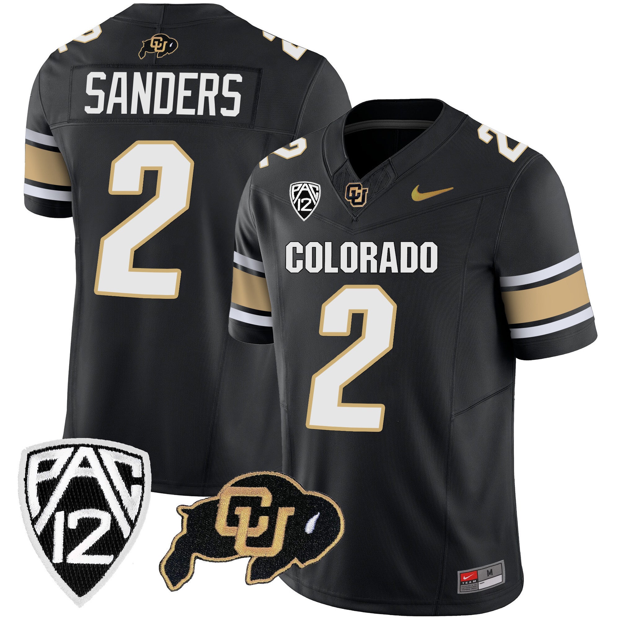 Men's Colorado Buffaloes Vapor Limited Jersey V3 - All Stitched