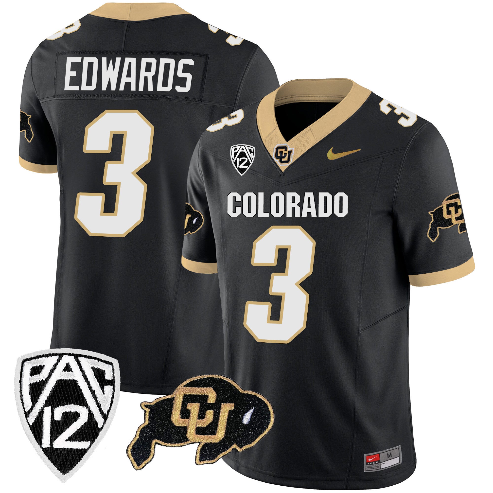 Men's Colorado Buffaloes Vapor Limited Jersey V2 - All Stitched
