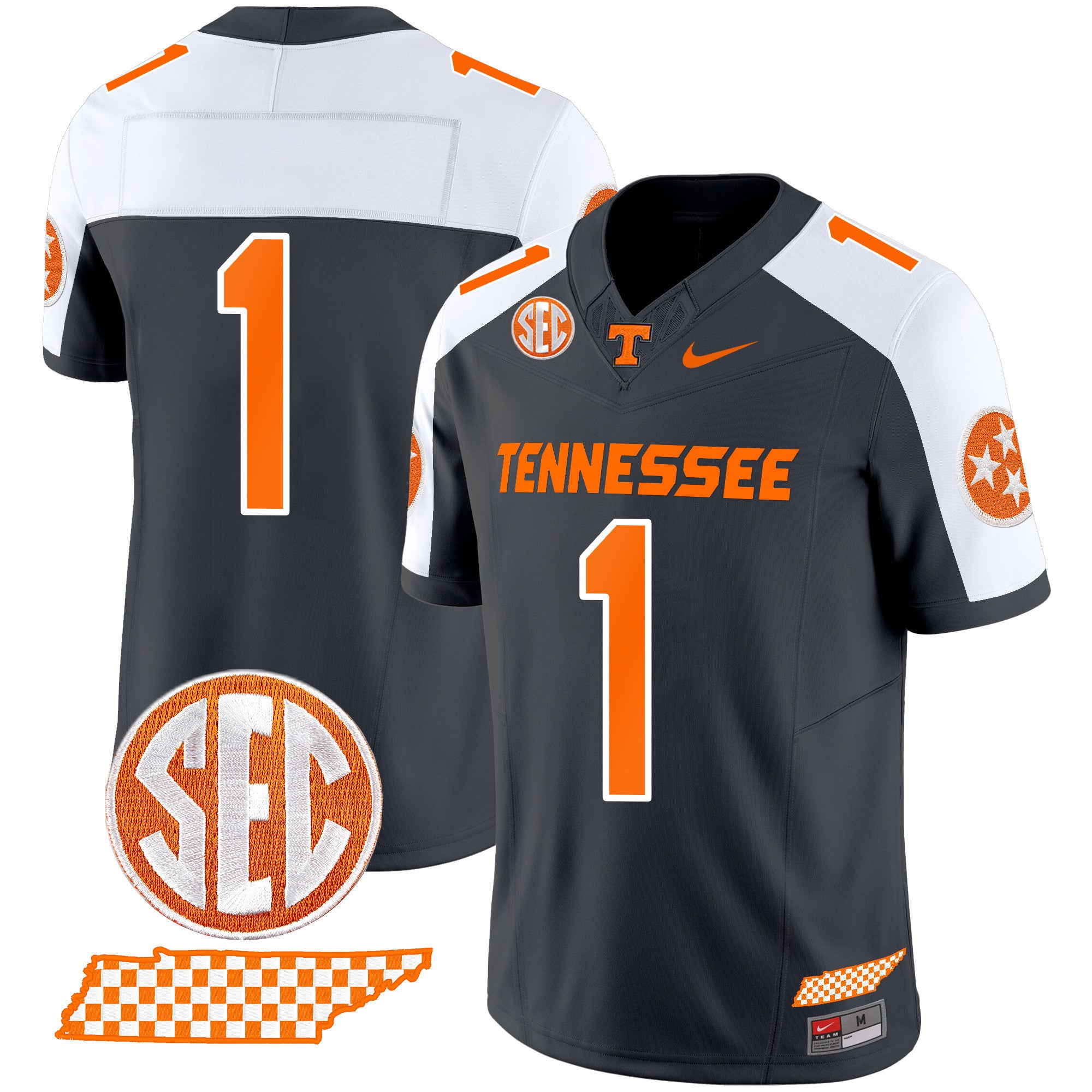 Men's Tennessee Volunteers 2024 Vapor Limited Jersey V2 - All Stitched