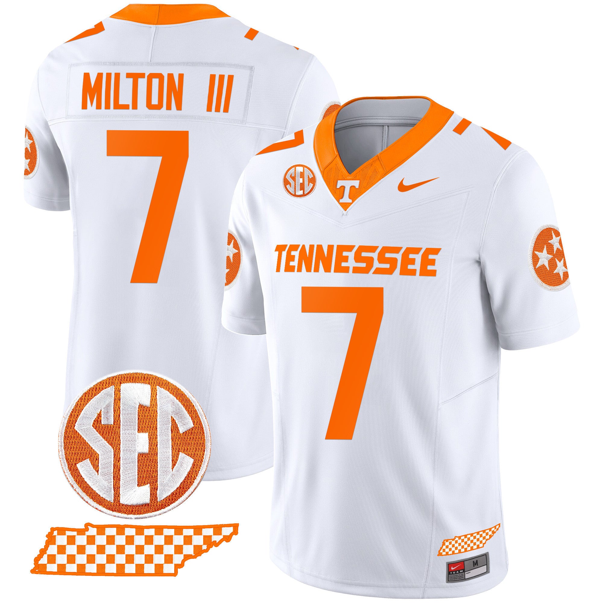 Men's Tennessee Volunteers 2024 Vapor Limited Jersey V2 - All Stitched