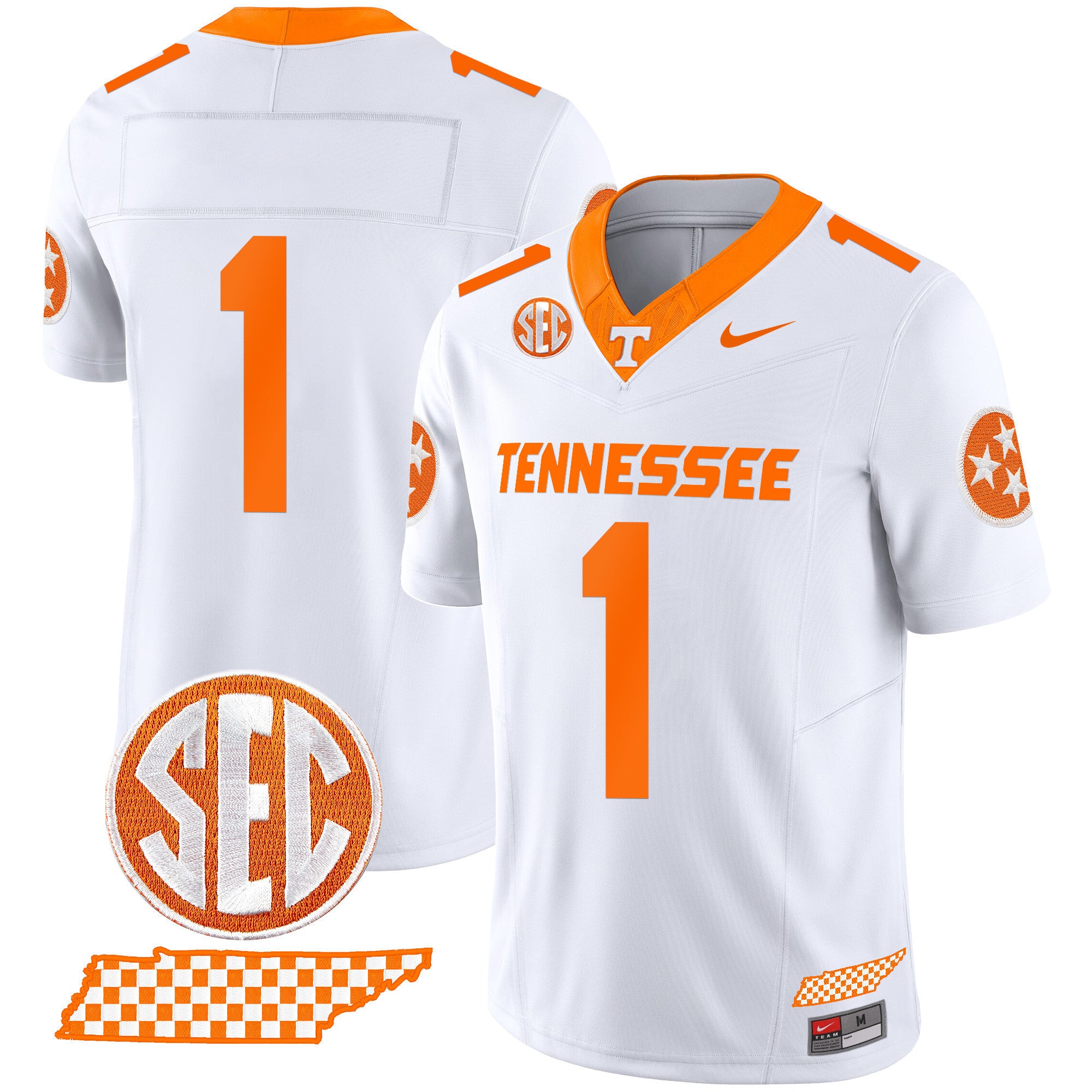 Men's Tennessee Volunteers 2024 Vapor Limited Jersey V2 - All Stitched