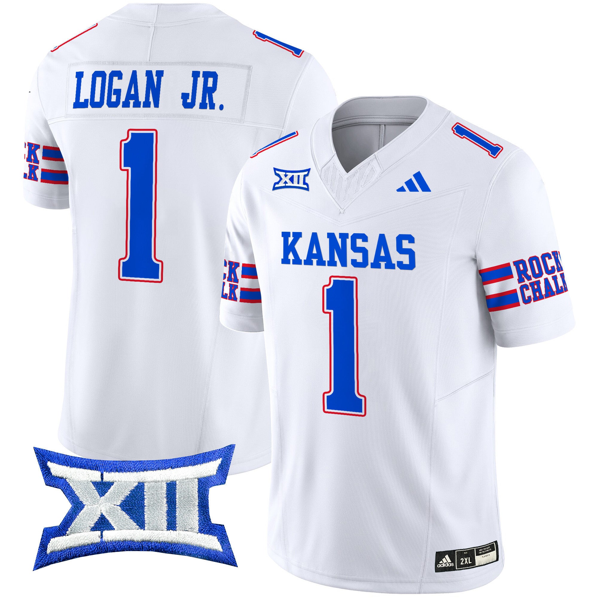 Men's Kansas Jayhawks 2024 Vapor Limited Jersey - All Stitched