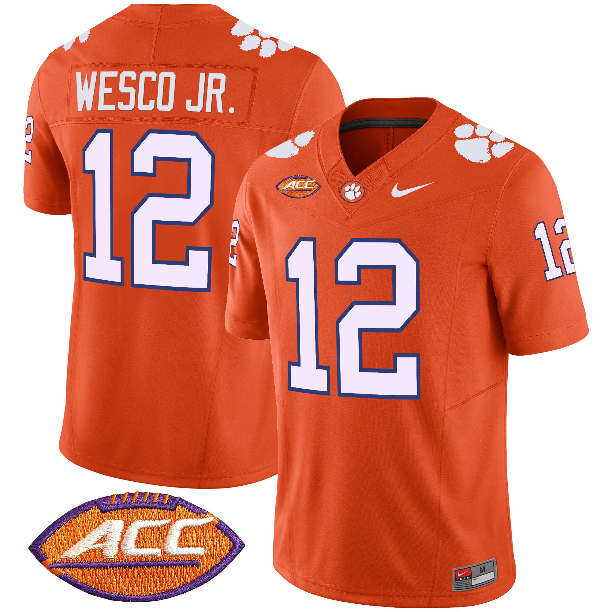 Men's Clemson Tigers Vapor Limited Jersey V2 - All Stitched
