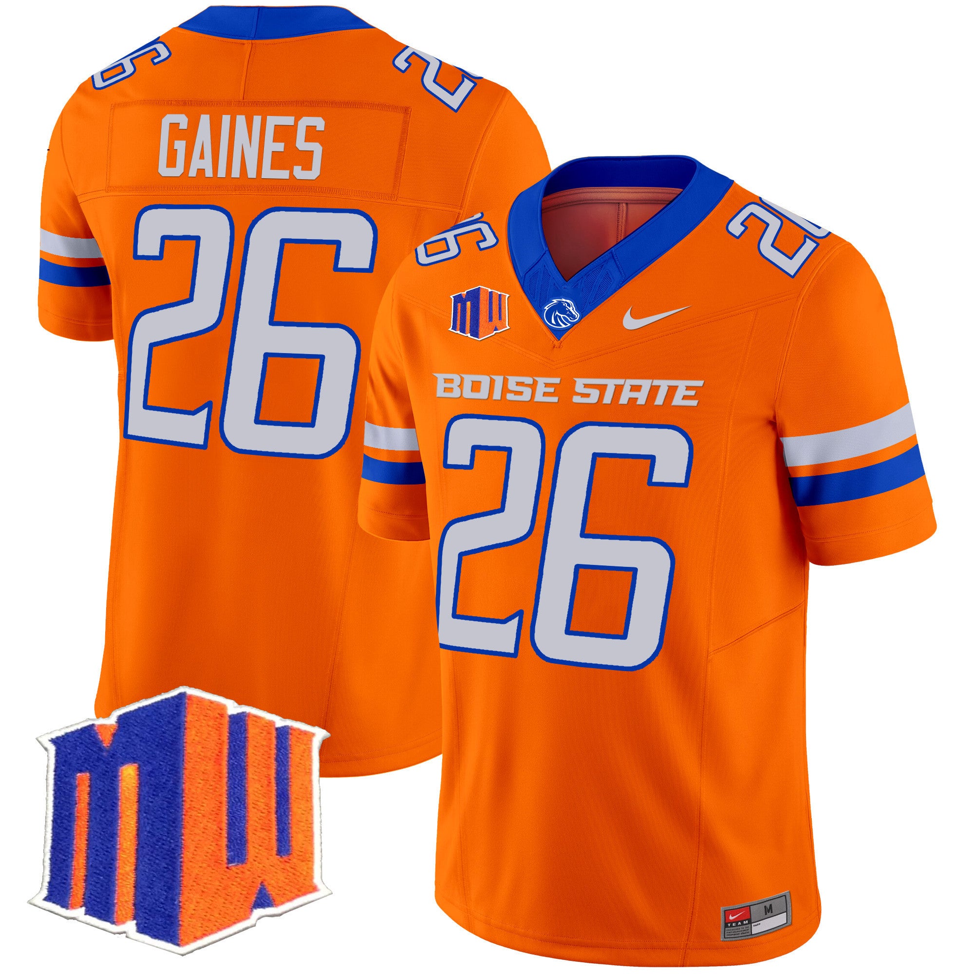Men's Boise State Broncos 2024 Vapor Limited Jersey - All Stitched
