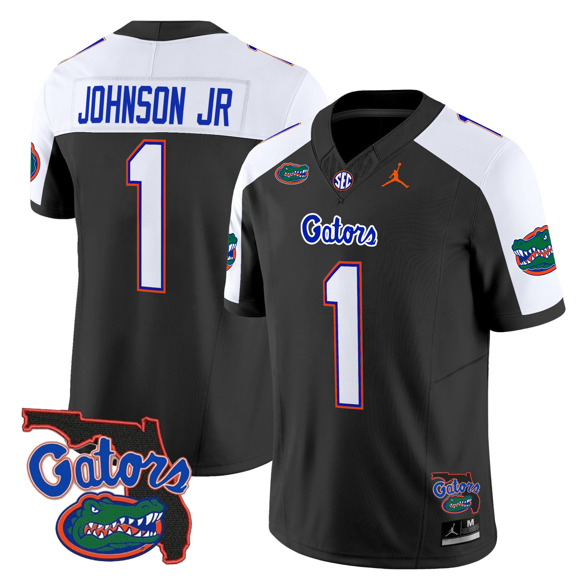 Men's Florida Gators 2024 Florida Patch Vapor Limited Jersey - All Stitched