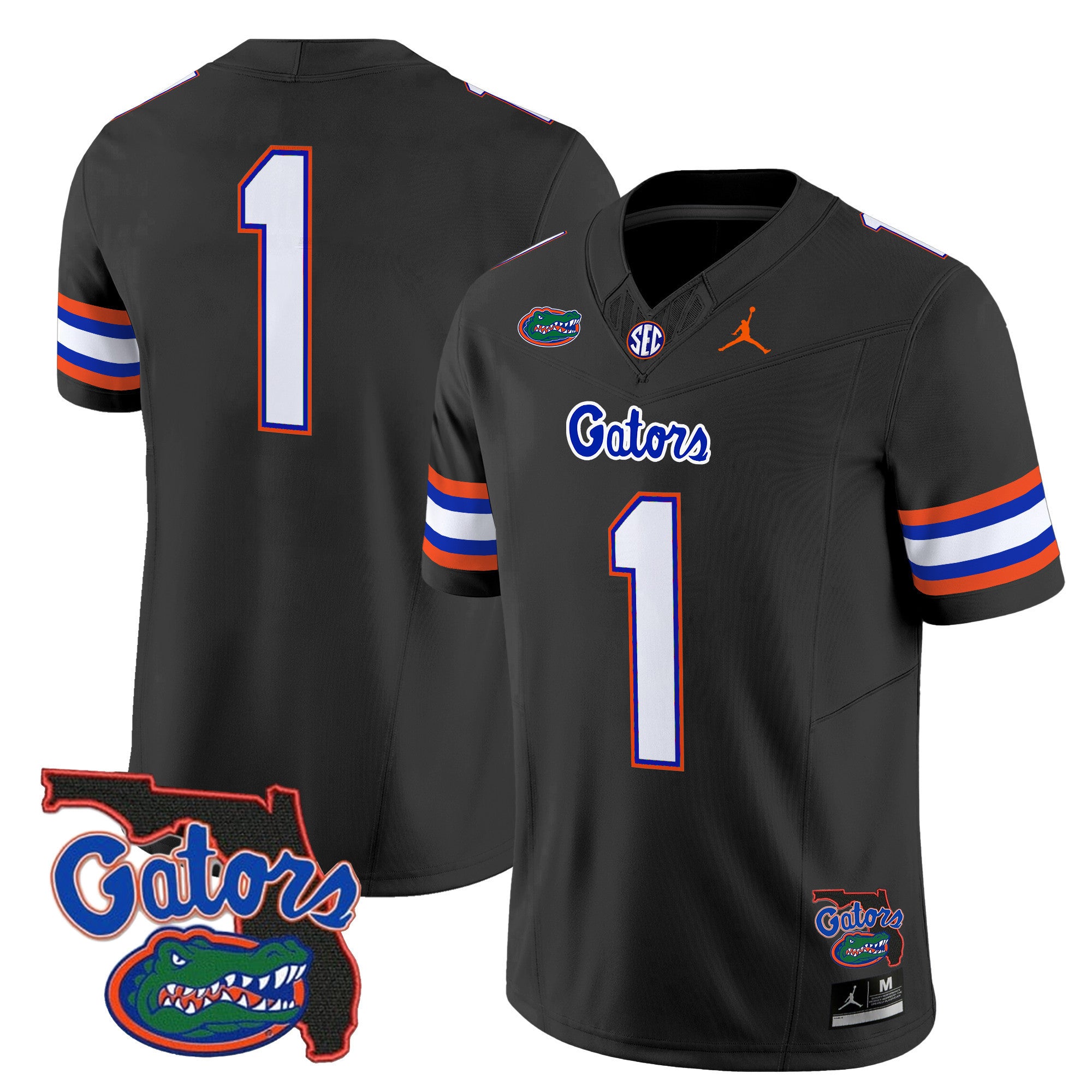 Men's Florida Gators 2024 Florida Patch Vapor Limited Jersey - All Stitched