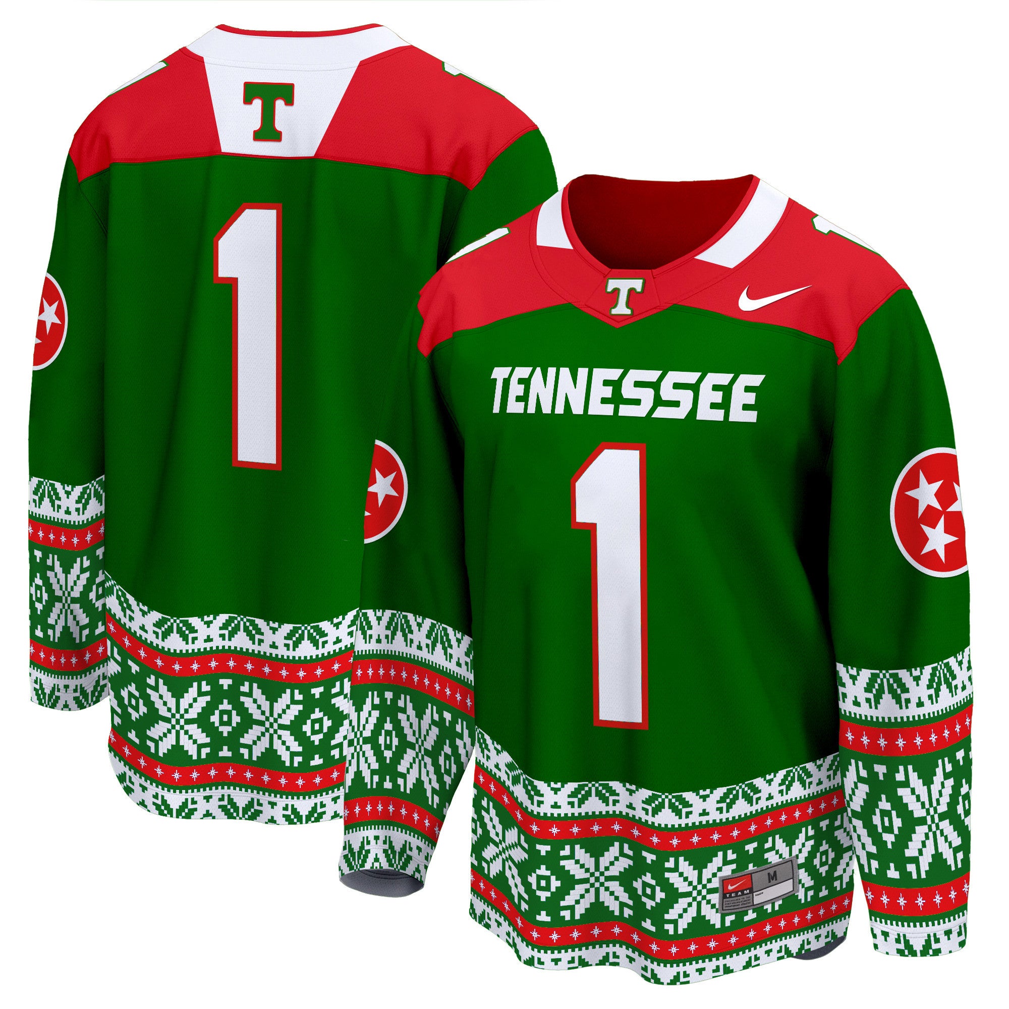 Men's Tennessee Volunteers 2024 Christmas Premier Breakaway Jersey - All Printed
