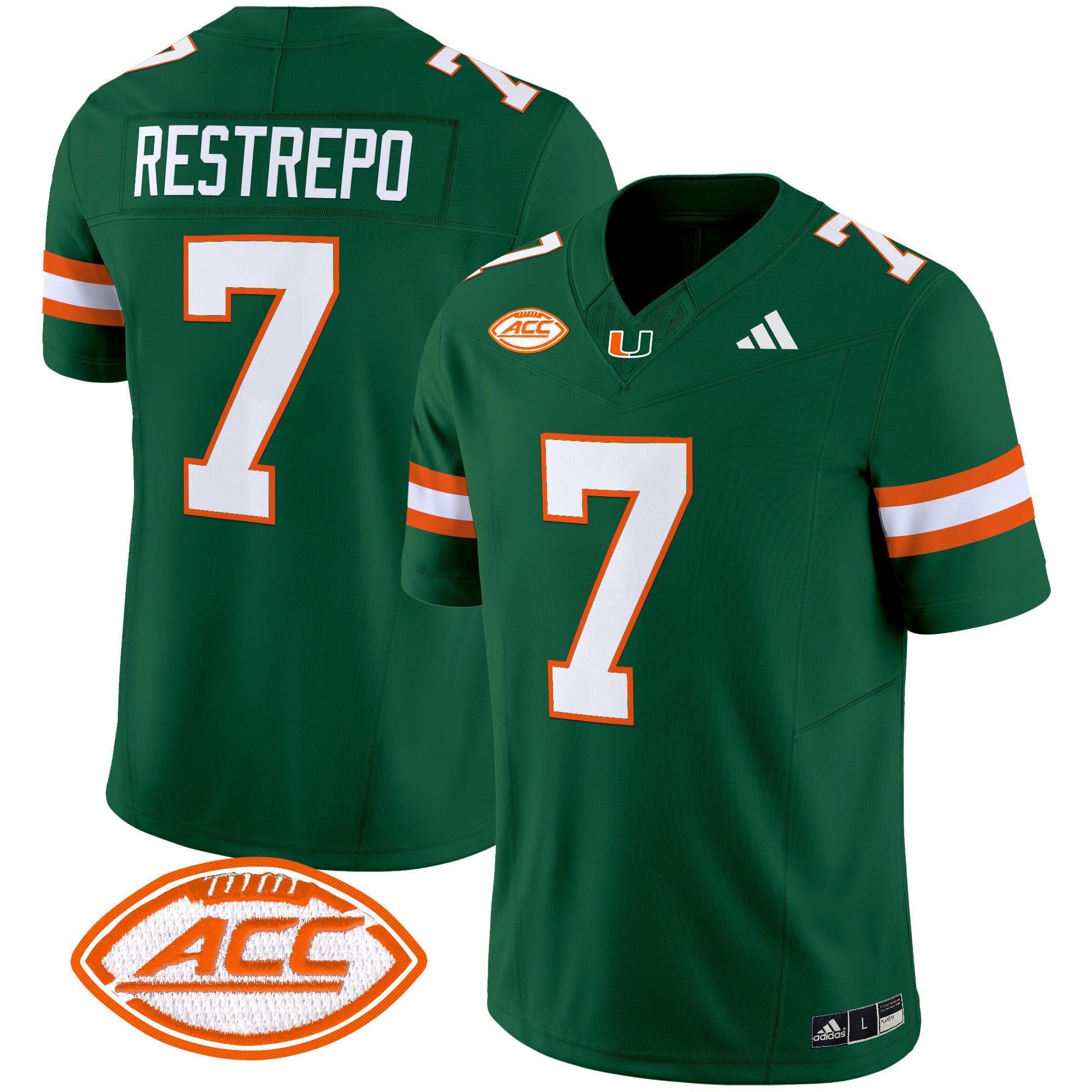 Men's Miami Hurricanes 2024 Vapor Limited Jersey - All Stitched