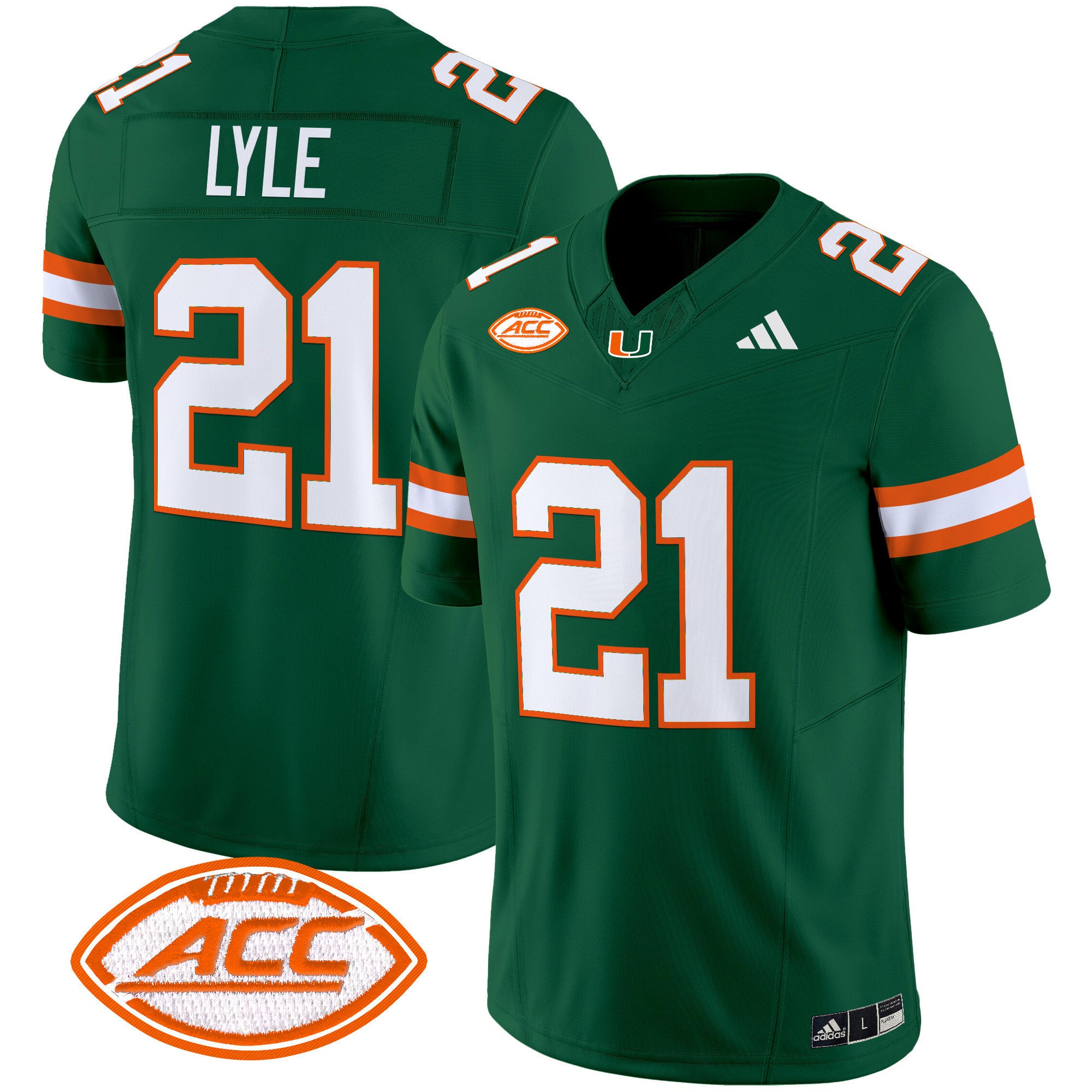 Men's Miami Hurricanes 2024 Vapor Limited Jersey - All Stitched