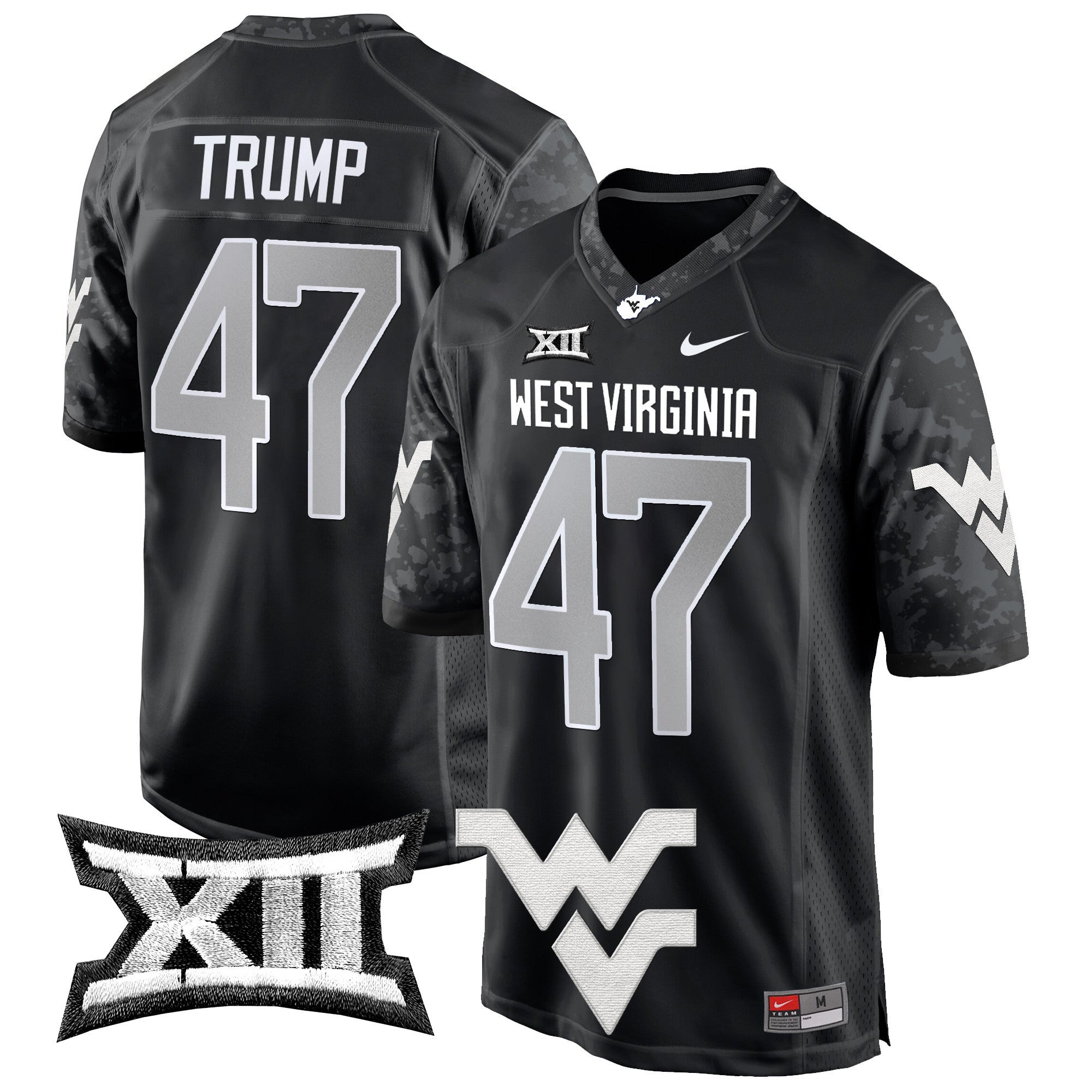 Men's West Virginia Mountaineers 2024 Game Jersey - All Stitched