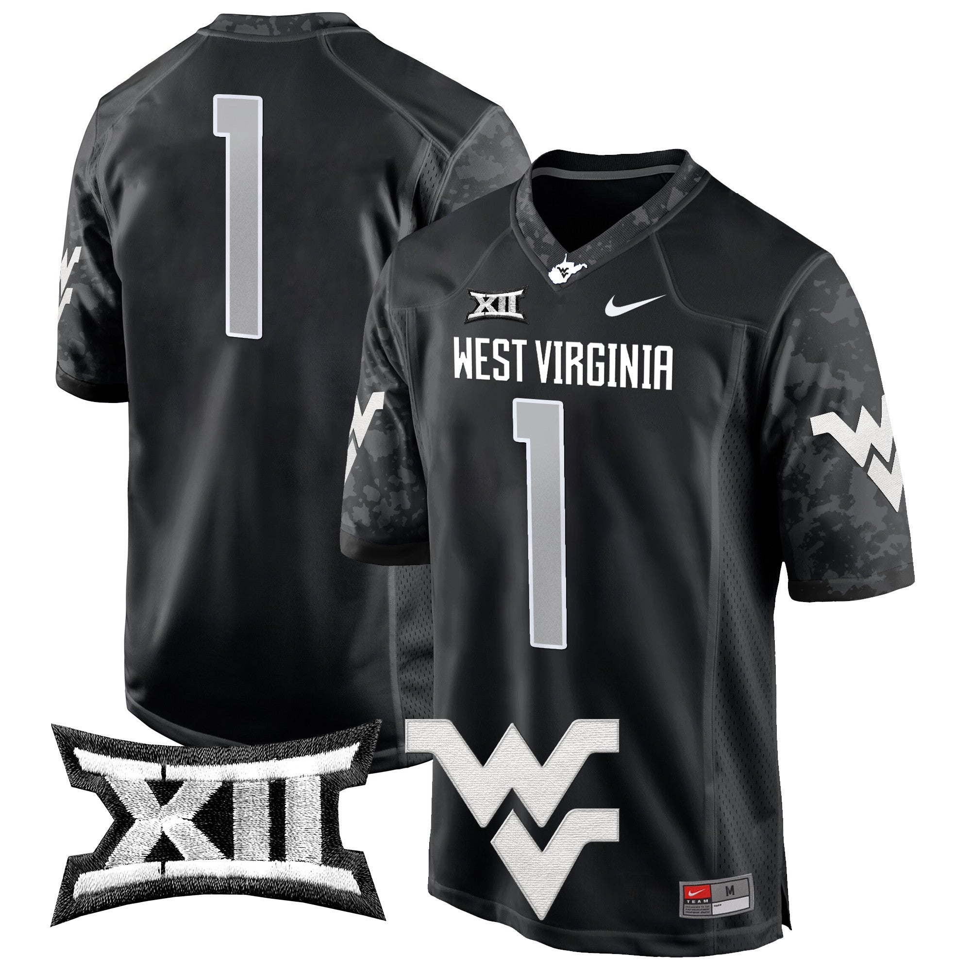 Men's West Virginia Mountaineers 2024 Game Jersey - All Stitched