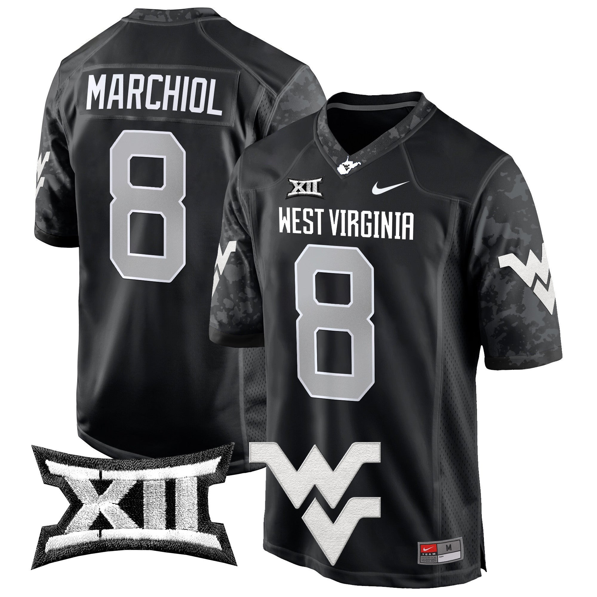Men's West Virginia Mountaineers 2024 Game Jersey - All Stitched