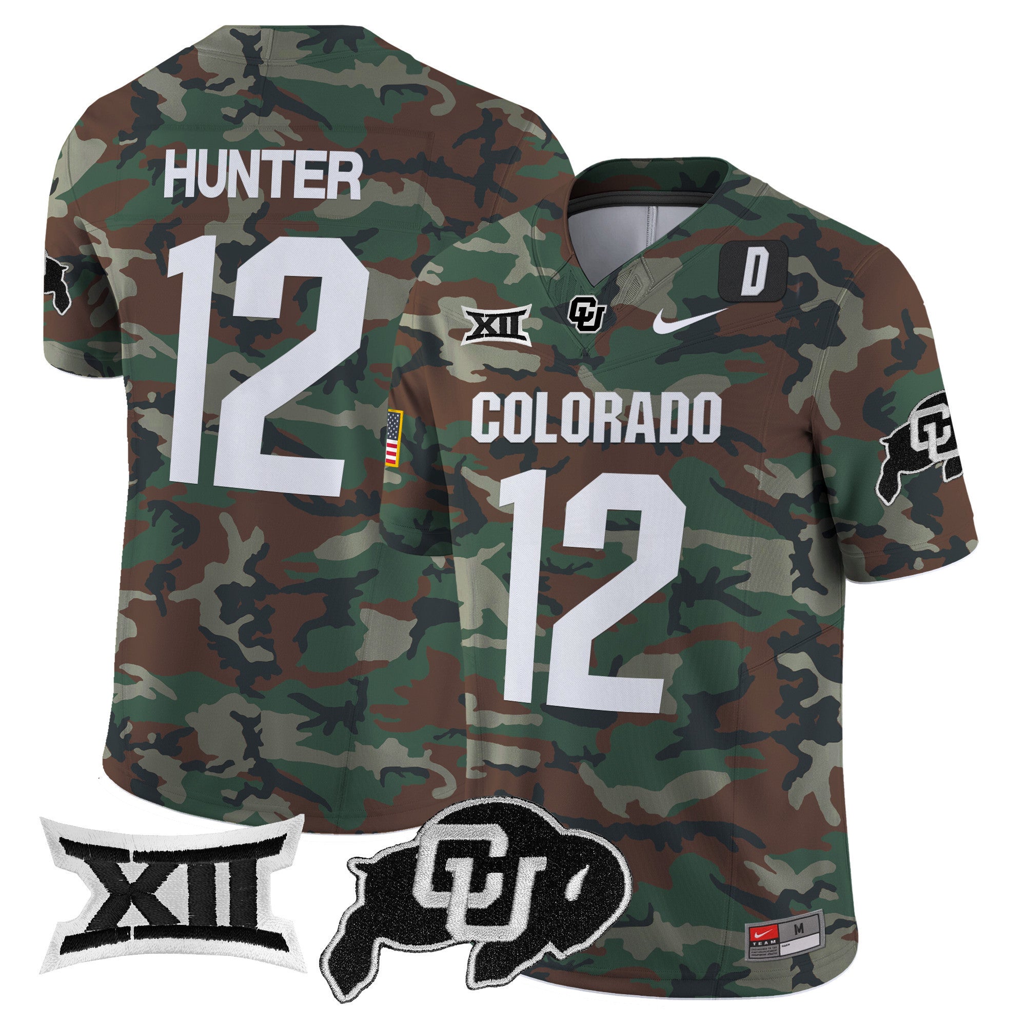 Colorado Buffaloes 2024 Military Vapor Limited Jersey - All Stitched