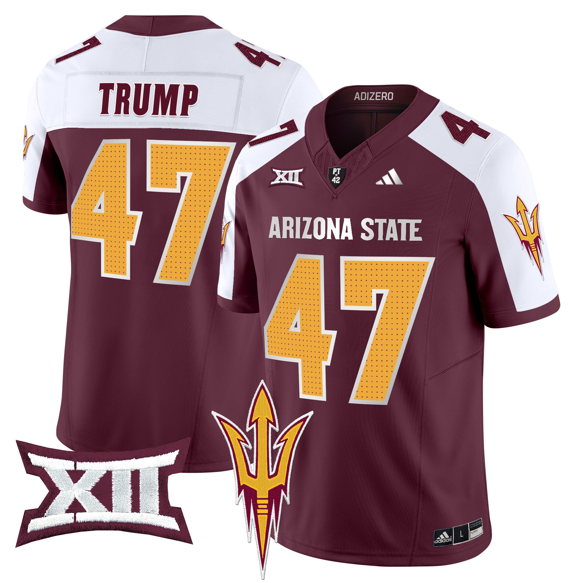 Men's Arizona State Sun Devils 2024 Vapor Limited Jersey V2 - All Stitched