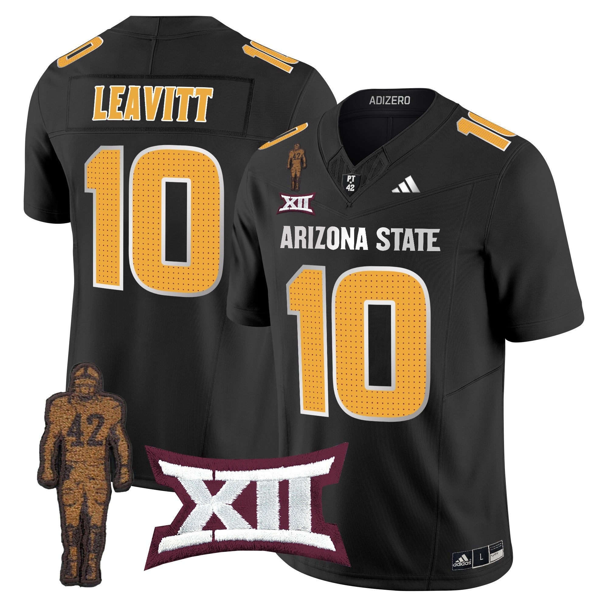 Men's Arizona State Sun Devils 2024 Pat Tillman Honoring Patch Vapor Limited Jersey V2 - All Stitched