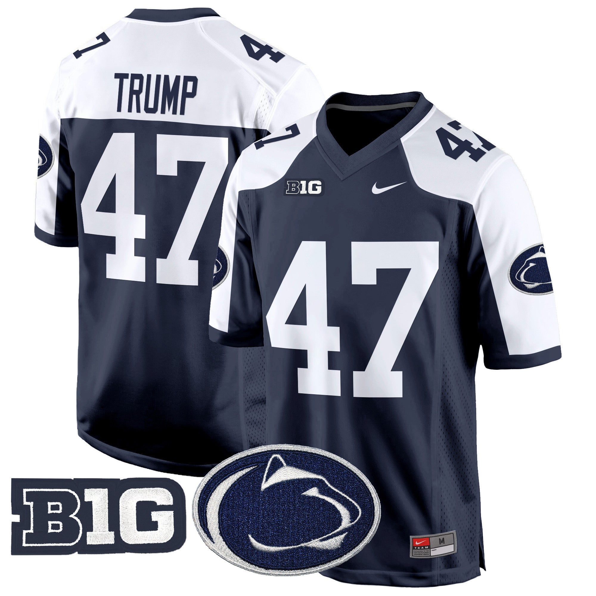 Men's Penn State Nittany Lions 2024 Game Jersey - All Stitched