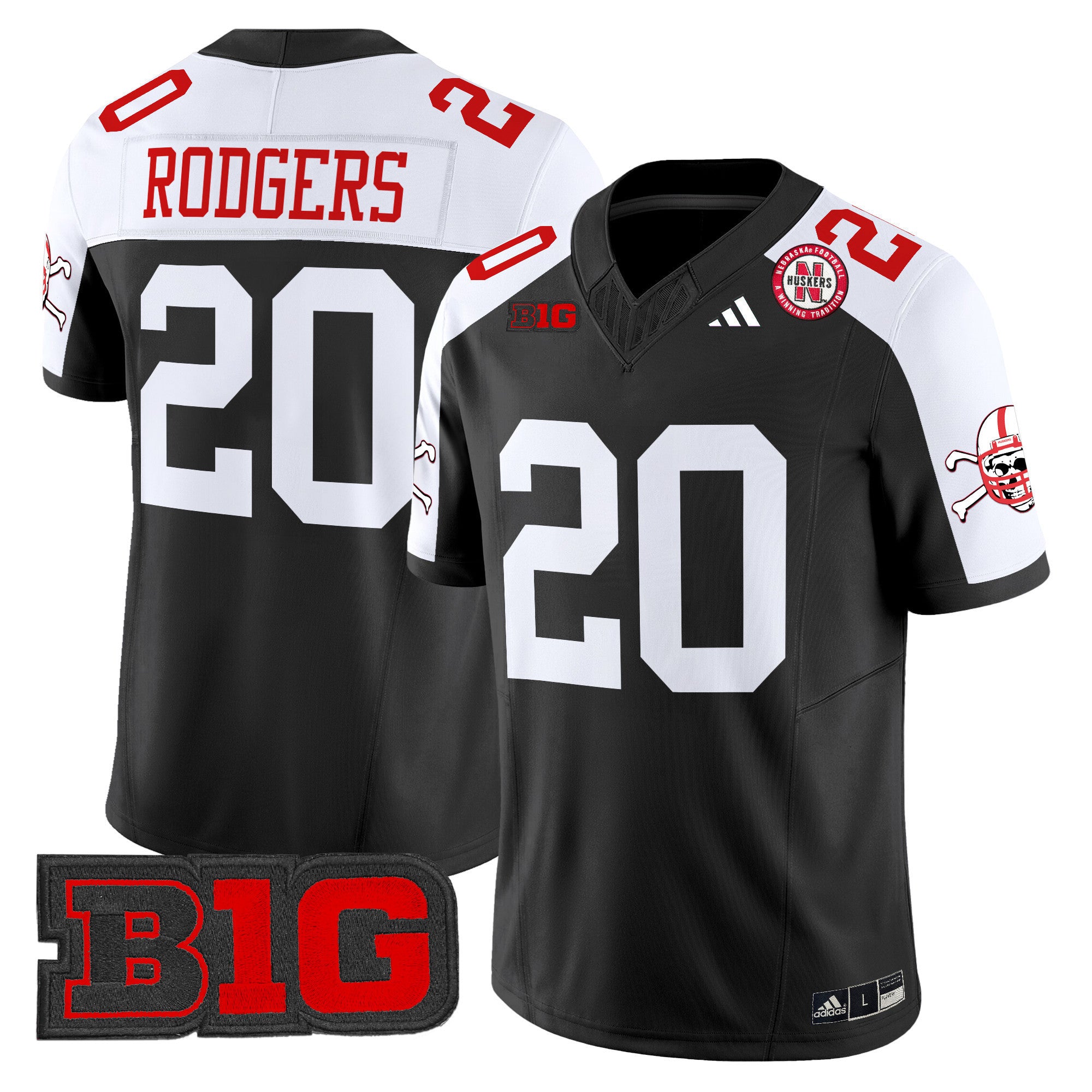Men's Nebraska Cornhuskers 2024 Vapor Limited Jersey V2 - All Stitched