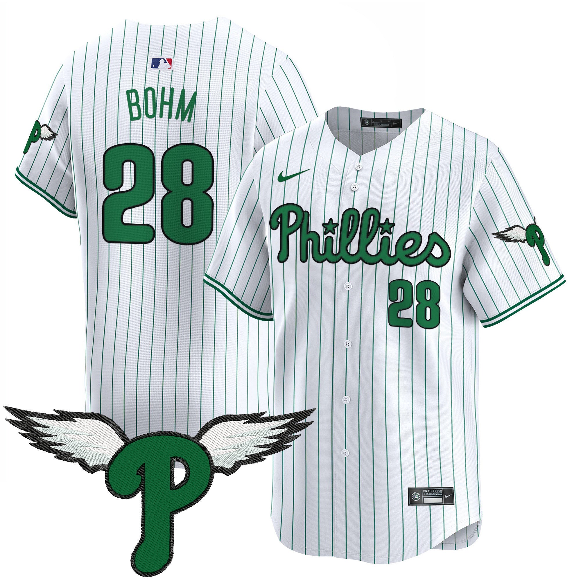 Men's Philadelphia Phillies 2025 Vapor Premier Limited Jersey - All Stitched